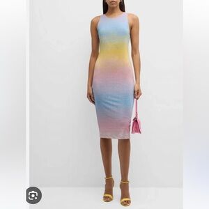 NWT Black Halo
Hudson Ombré Striped Sheath Dress Size M
Radiant Sunrise